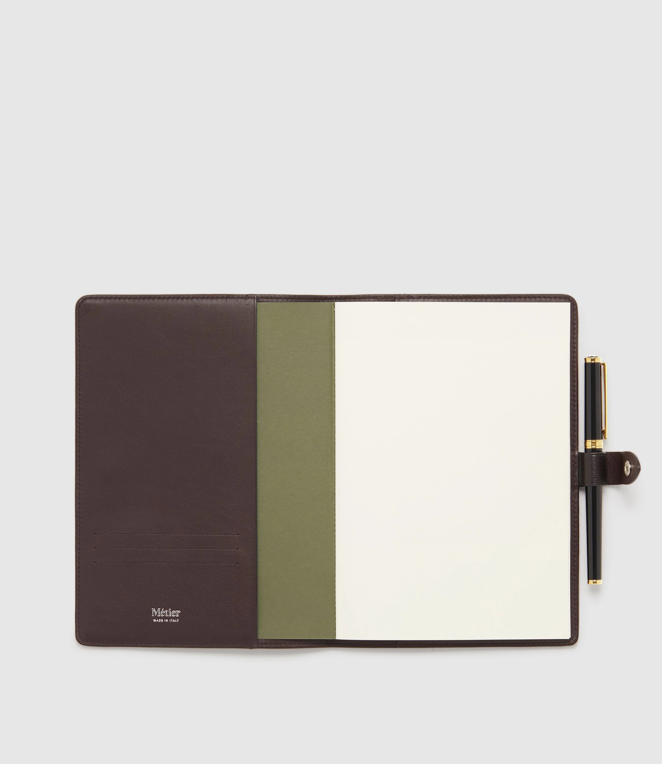 A5 Notebook Cover Buffalo Cacao - Image 2
