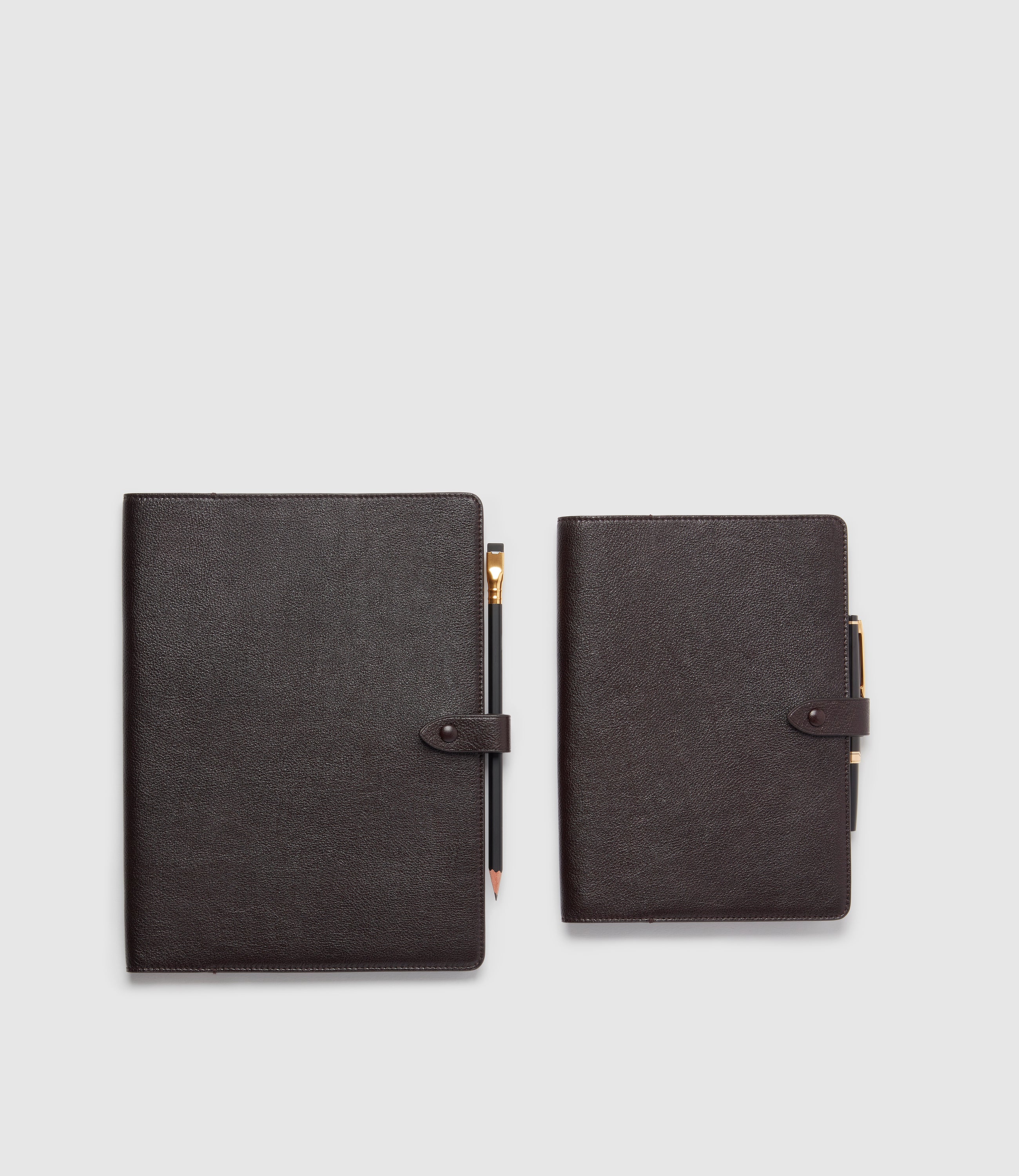 A5 Notebook Cover Buffalo Cacao - Image 4