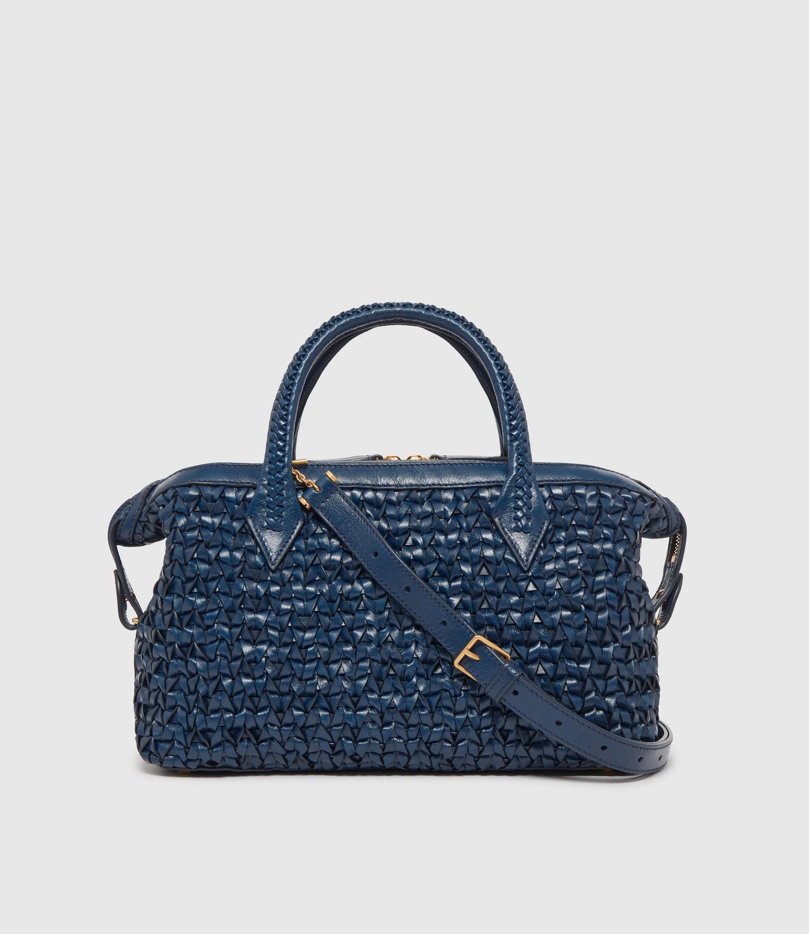 Collector's Edition: Vérité City Small Meribel Woven Sapphire 4/10
