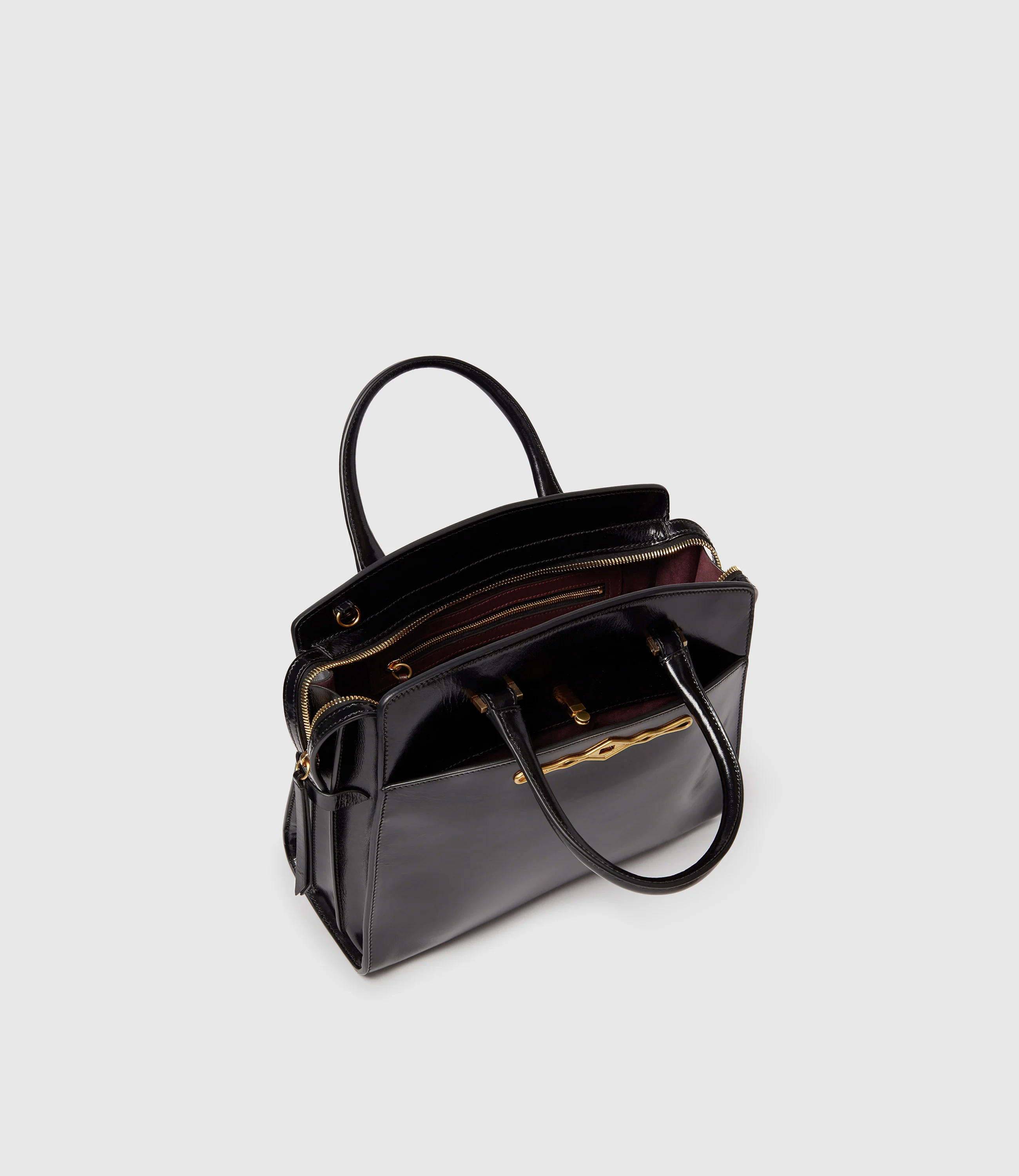 Fernando Jorge | Métier Private Eye Slim Glossy Calfskin Black - Image 3