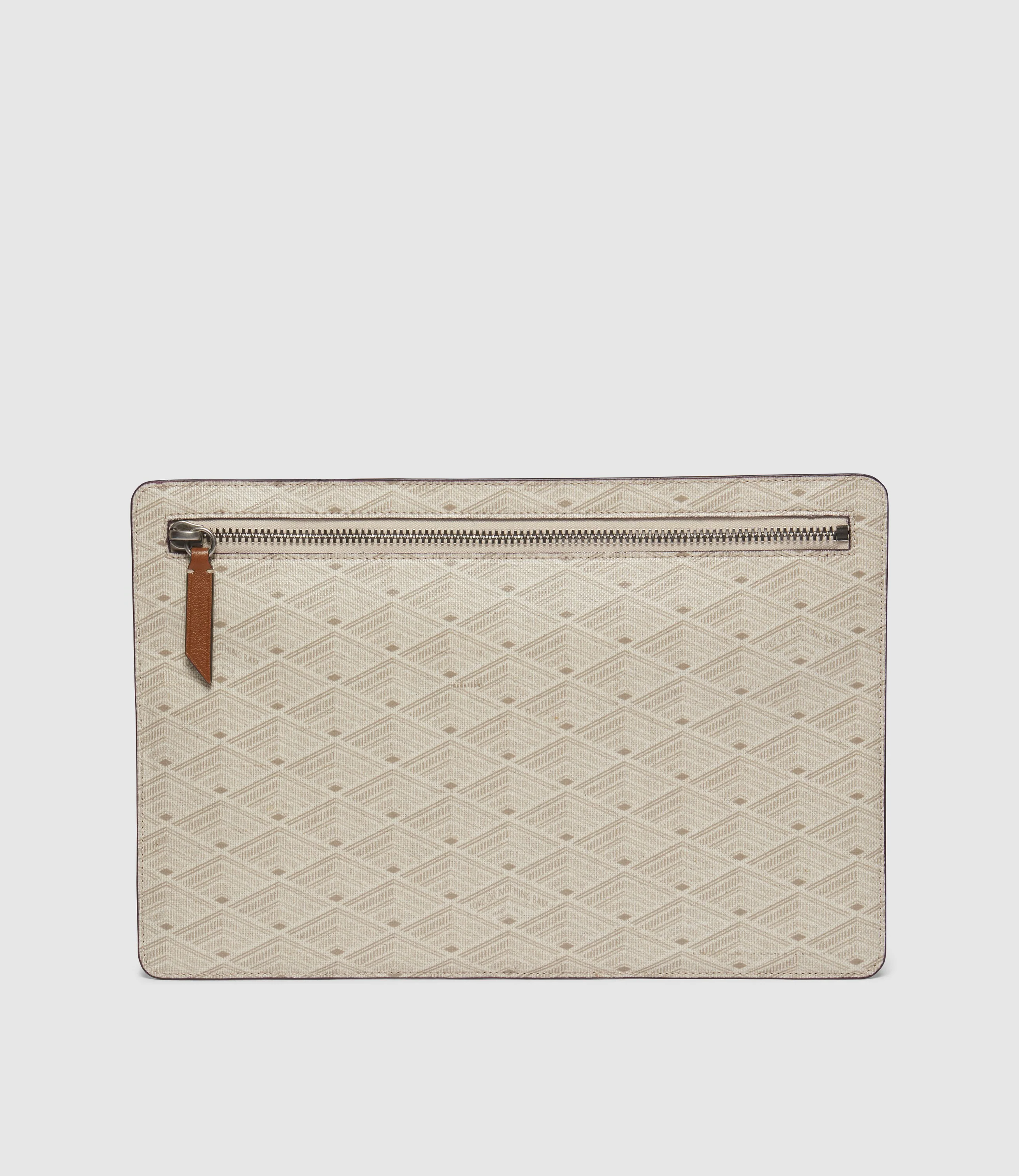 Medium Currency Wallet Signature Canvas Navy and Light - Image 2