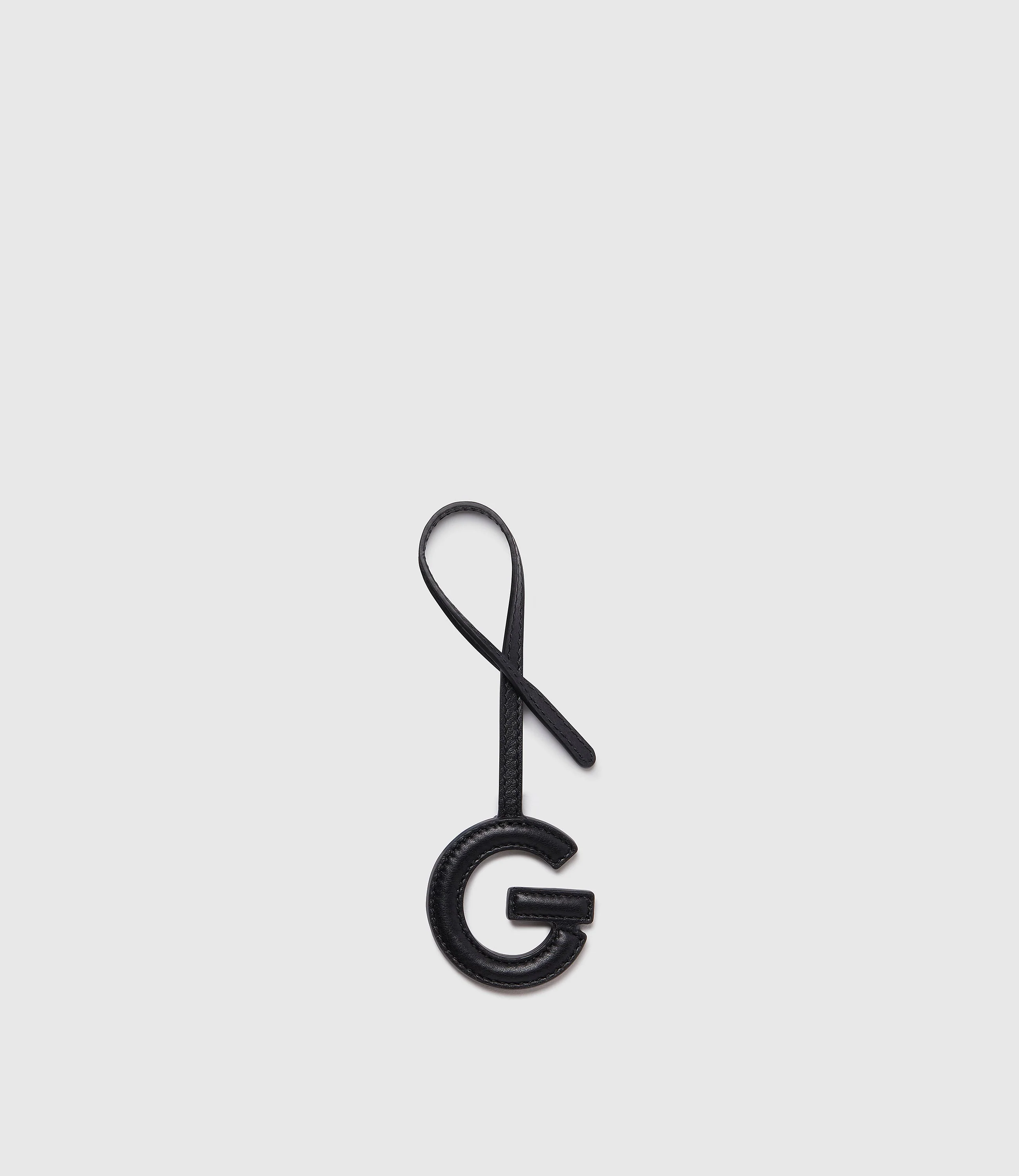 Personalisation Letter Charm Smooth Calfskin Black - Image 8