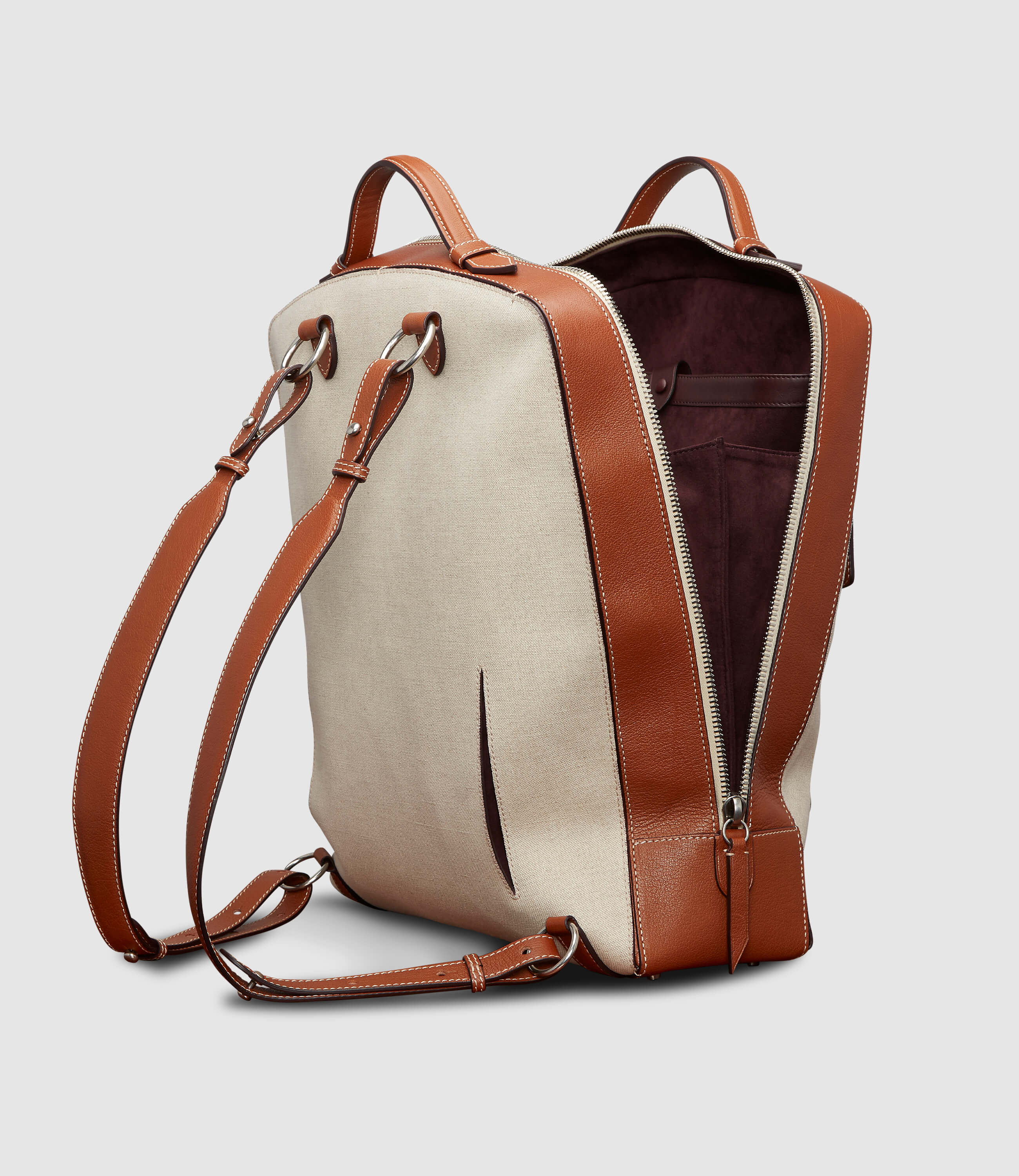 Rider Backpack Natural Linen - Image 2
