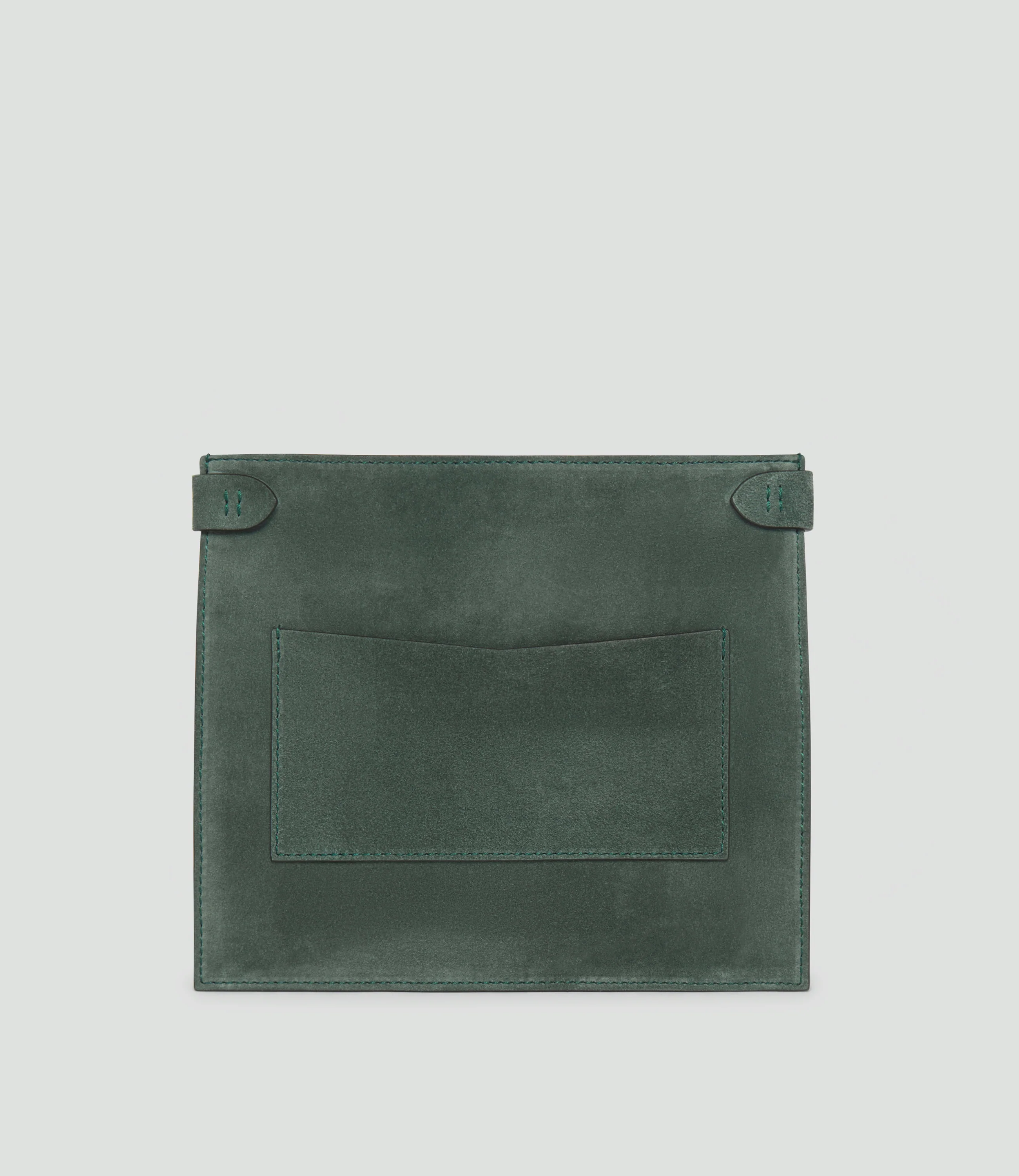 Stowaway Crossbody Suede Emerald - Image 4