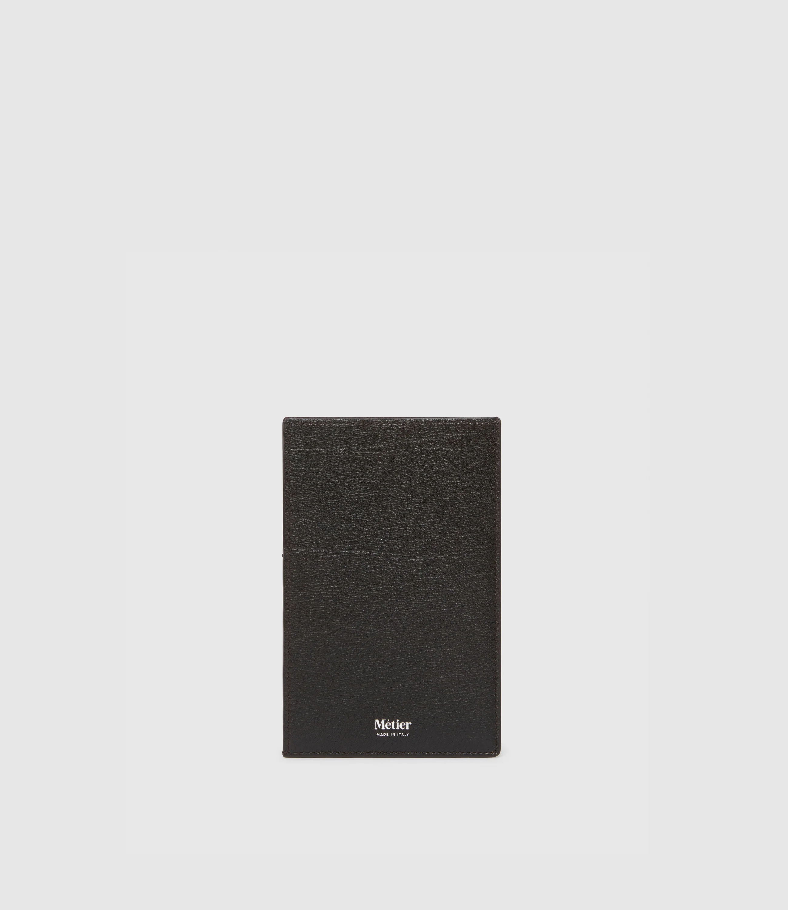 Thin Travel Wallet Buffalo Cacao - Image 3