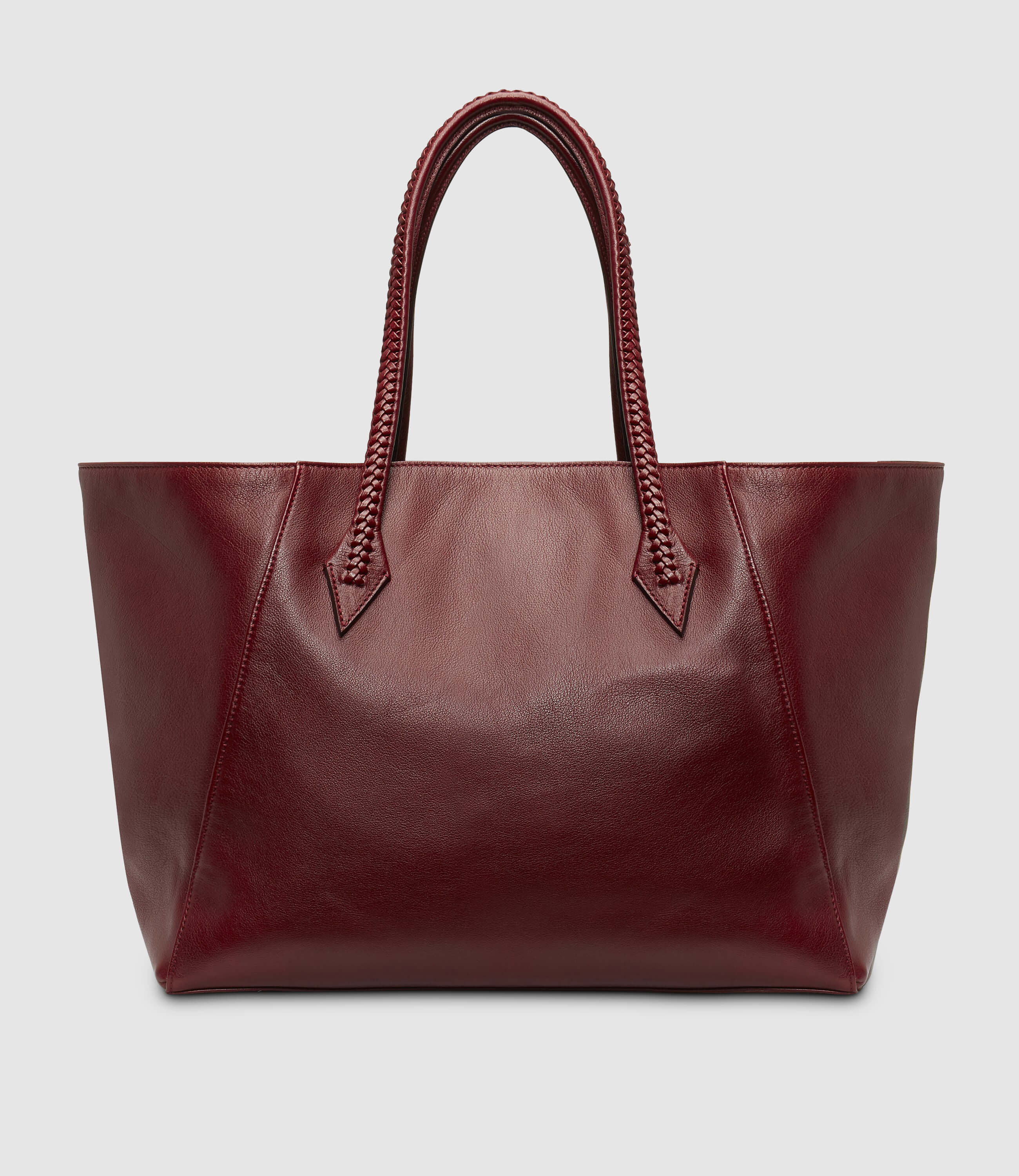 Vérité Collapsible Cabas Buffalo Dark Cherry
